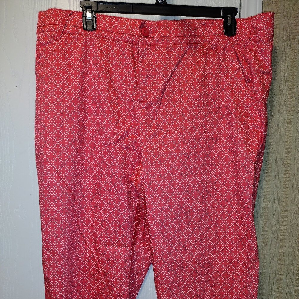 Lee Capris size 20 W Coral